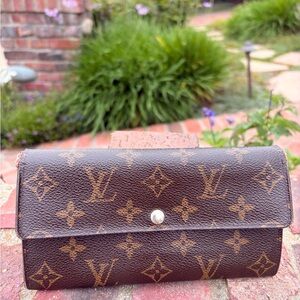 Louis Vuitton Monogram Long Wallet Authentic 2010 DateCode Spain